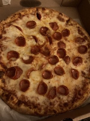 Pepperoni pizza