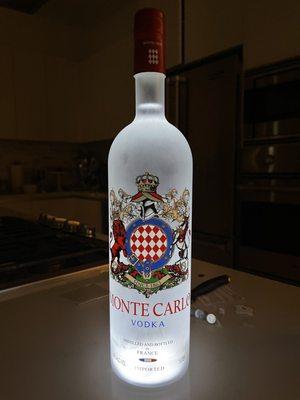 Royale de Monte Carlo Vodka  from Cognac, France  "World's Most Prestigious Vodka"