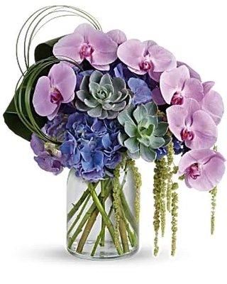 Arrangement ordered from website