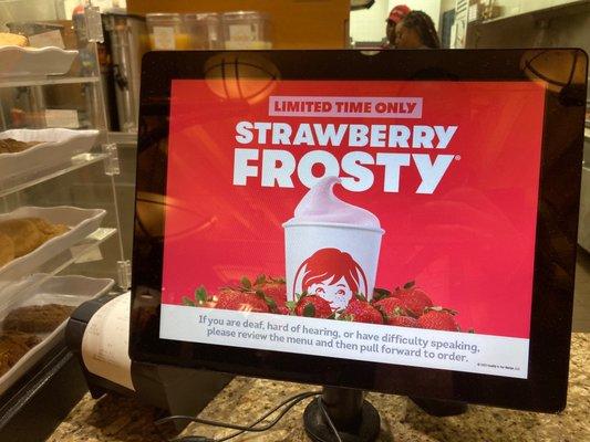 Frosty ad