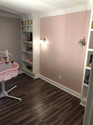 Custom Paint Job on a Nursery.. Looks Amazing