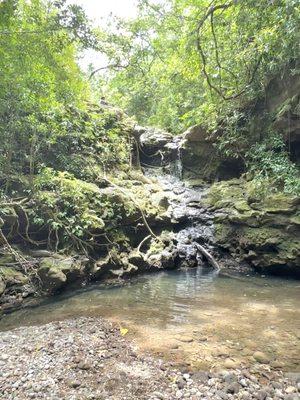 Waterfall at a trickle 06.12.2023