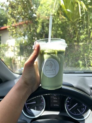 Iced matcha ordered to-go. Absolutely delicious!