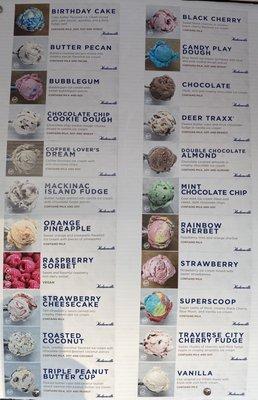 So many yummy options