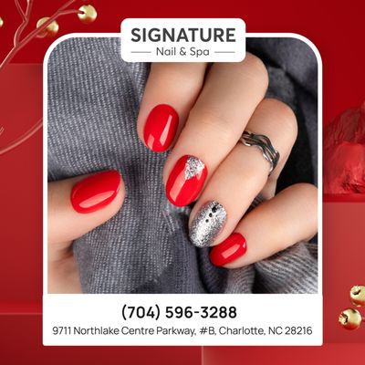 Red nails - the ultimate symbol of confidence and allure
   !