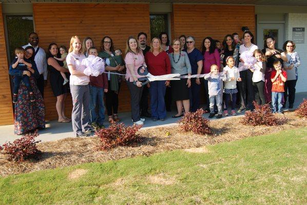 Ribbon cutting for Breastfeed Atlanta - Marietta Breastfeeding Center