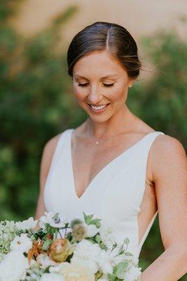 natural wedding makeup look