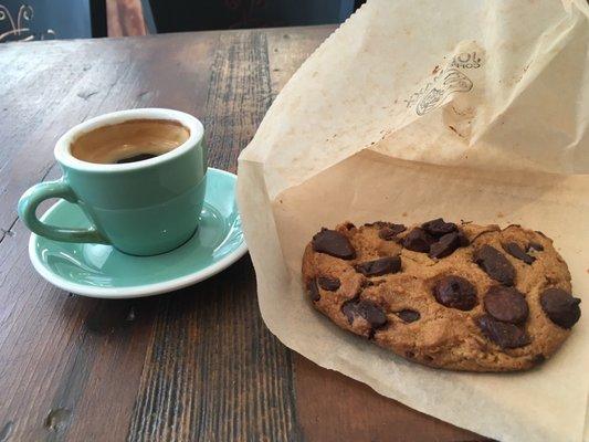 cookie + espresso