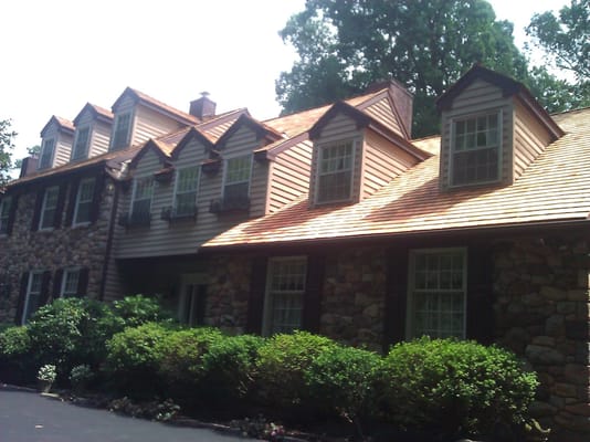 New Cedar Shake Roof