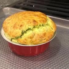 Cheese and Spinach Souffle