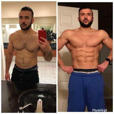 5 months transformation