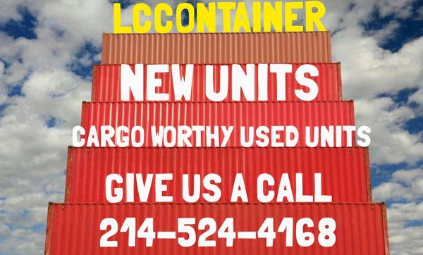 Here at LC Container we offer quality, customer service, and reliability.  Let us help you with your Container needs!