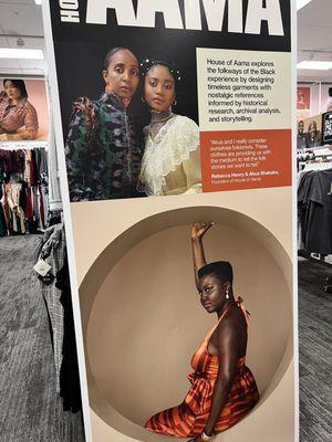 Rebecca Henry & Akua Shabaka, Designers of some of the pieces on display