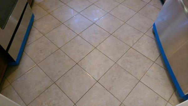 After we use our chemical free, low-moisture system to clean AND seal!