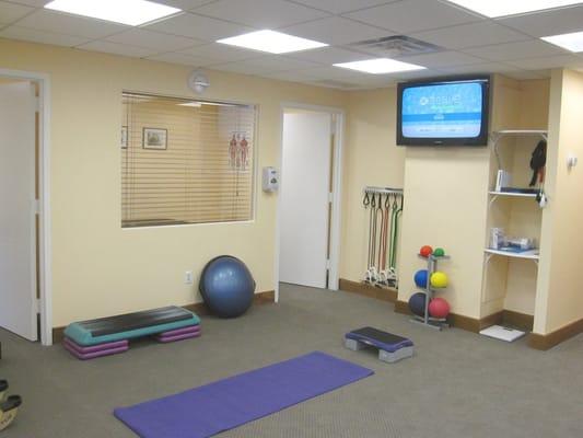 Yoga, Pilates, Wii-Rehab