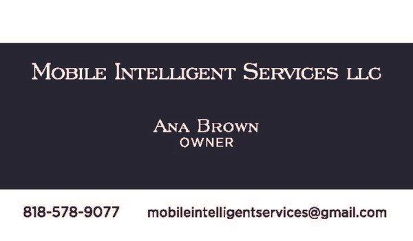 Mobile Intelligent Services