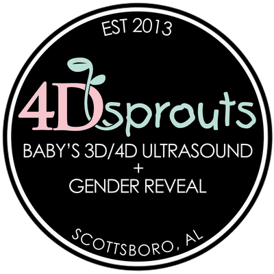 4Dsprouts ultrasound and gender reveal in Scottsboro