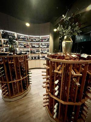 Wine retail area