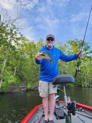 Cute Crappie.