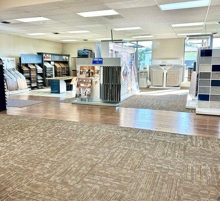 Newly expanded and remodeled showroom