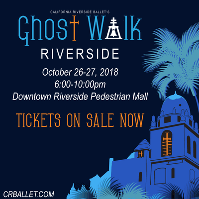 Ghost Walk Annual Event - weekend before Halloween