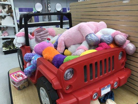 Front view- Jeep Bed