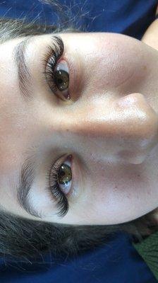 After Results of Eyelash Extension