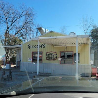 No indoor seating. Order at the window and they will text you when your order is ready.