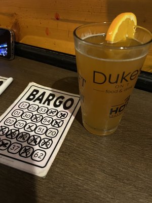 Blue Moon and Bargo.