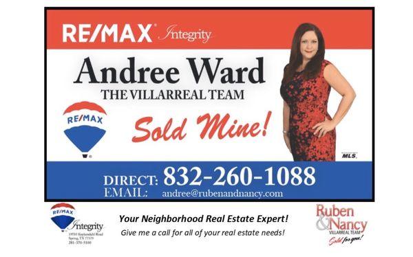 Andree Ward-RE/MAX Integrity