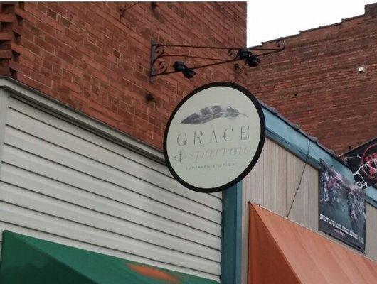 Grace and Sparrow Southern Boutique is located directly across from First Citizens on Main Street in Pilot Mountain.