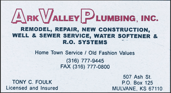 Ark Valley Plumbing