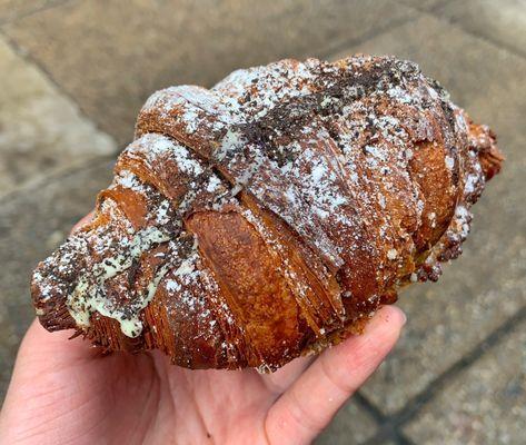 Lavender Earl Grey Almond Croissant