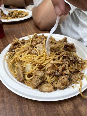 Chicken Teriyaki w/soba