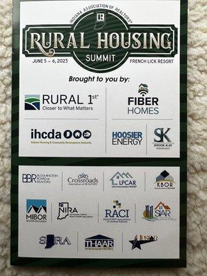 Learning about Rural Housing to help clients purchase affordable homes!