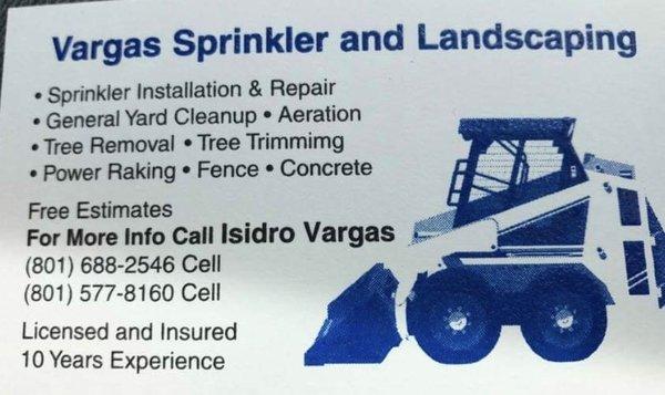 Vargas Sprinkler And Landscaping