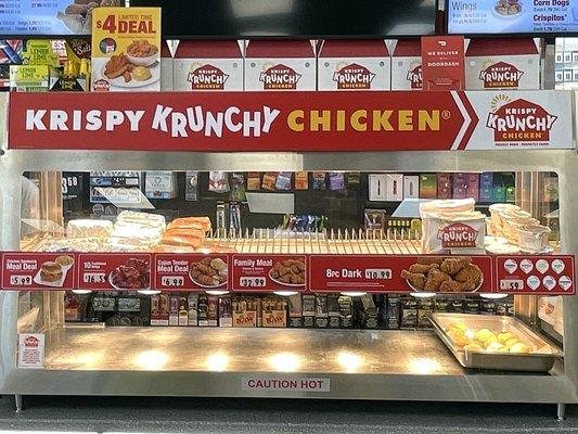 Krispy Krunchy Chicken at 10 am Sunday