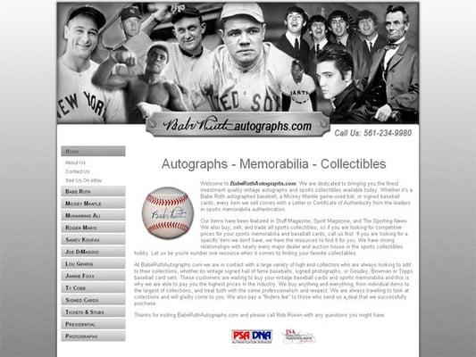 Babe Ruth Autographs