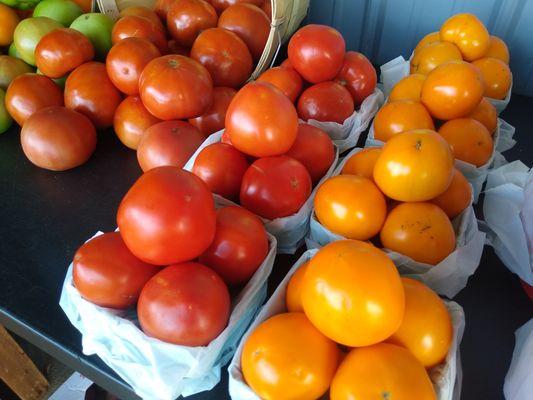 Tomatoes are an every week staple of our market.  Grown in Westmoreland and surrounding counties