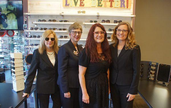 Dr. Andrea Prinstein, Lisa B. Optician, Katy M. Optician, Lisa S. Office Coordinator