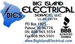 Big Island Electrical Service