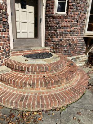 Need some brick or stone re grouted? Call us now‼‼ Brick or stone we do it all call 267-909-0946 for your Masonry Maintenance needs!!