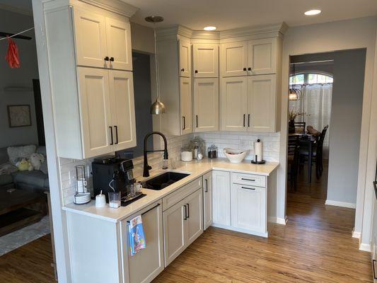 Kitchen cabinets