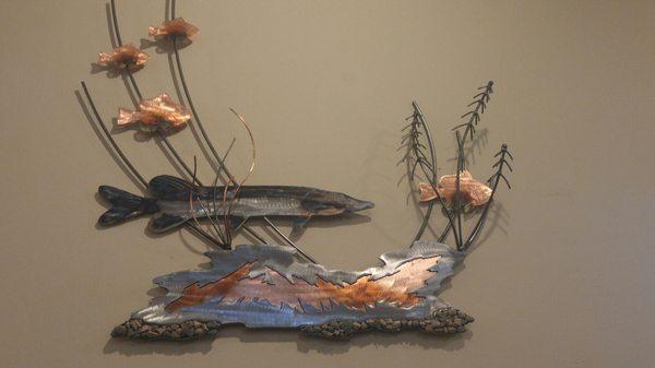 Fish sculpture