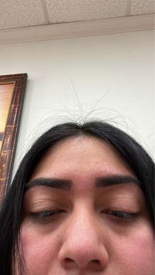 Eyebrow tint