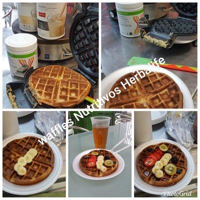 Waffles Nutritivos Herbalife  AHORA SIRVE DESAYUNOS CON TE Y ALOE abierto de lunes a sábado 7.00am -12.00 Pm 900 W.Birch st . Calexico.