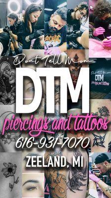 Zeeland's only Piercing and Tattoo studio. We are located downtown off of main Street. A hidden gem worth checking out.