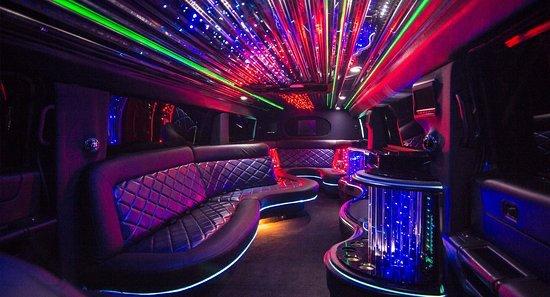 Stretch Hummer Limo interior . Let's check it out!