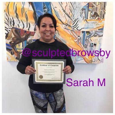 Sarah M Academy Certified  Sculptedbrowsbysarahm.bigcartel.com