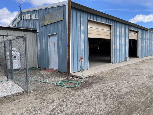 Warehouse unit #S1, 2400 sf Large Commercial Space Storage Workshop Yerington Lyon County near Dayton Silver Springs, Fallon, Carson City